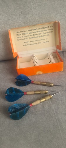 Vintage farebrother darts set - farebrother,