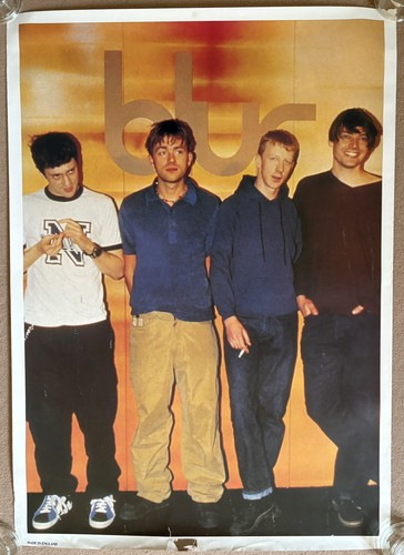 Blur vintage 1990s - , poster