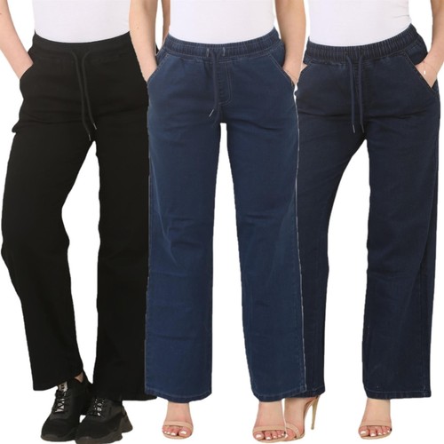 Womens elasticated high - elasticated, waist