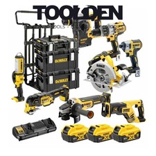 DeWalt DCK853P4-GB 18V 8 Piece Brushless Power Tool Kit with 4x 5.0Ah Batteries