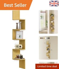 Elegant 5-Tier Corner Shelf in