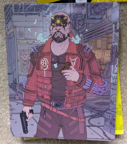 Cyberpunk 2077 steelbook - cyberpunk, (no