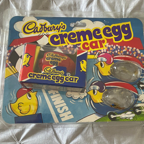 Cadbury creme egg car - creme,