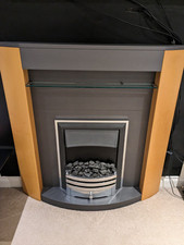 Fireplace Surround with Electric Fire, Coal Effect
