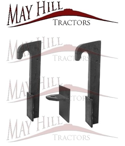 Loader brackets weld on - weld,