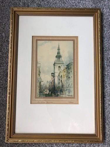 Robson framed print bow - f,