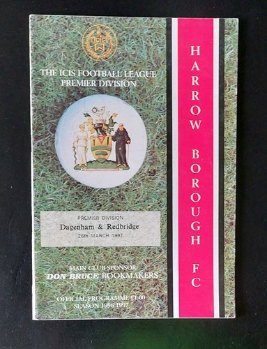 Non league football programmes - non,