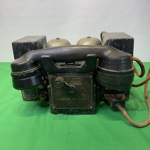 Ww2 military field telephone - field,