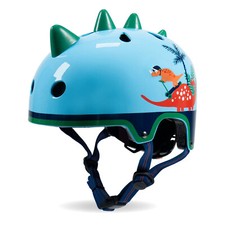 Micro Scooters 3D Dino Patterned Deluxe Helmet Sizes Small 51-54cm