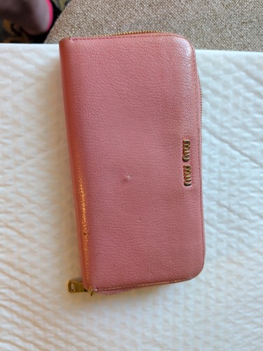 Miu women wallet - women, pink