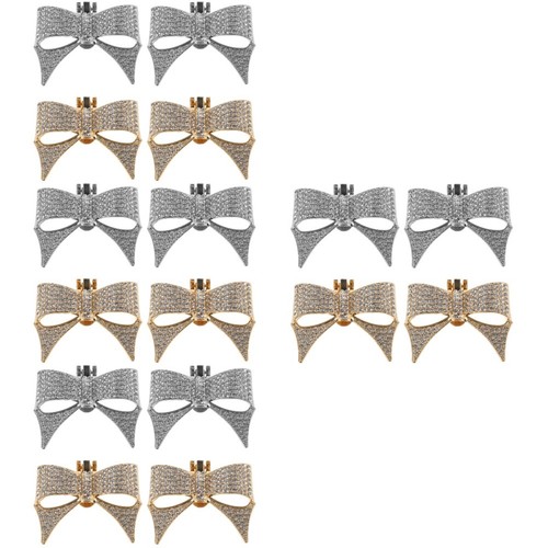 Durable bow shoe clips - bow, for