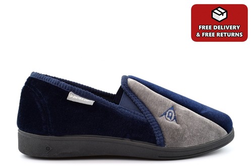 Dunlop mens carpet slippers - carpet,