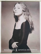 MADONNA VERONICA ELECTRONICA 2025 UK ALBUM PROMO POSTER OFFICIAL 18" x 24"