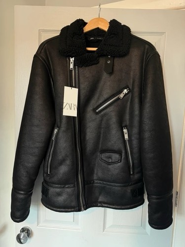 Zara man leather - man,