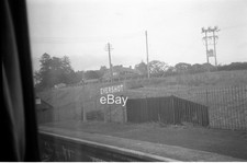 Railway station negative - railway,