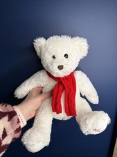 Hamleys White Plush Teddy Bear