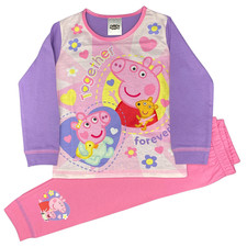 Girls PEPPA PIG pyjamas, character nightwear 2-5yrs