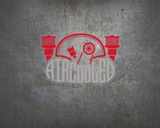 Aircooled Engine Decal - Old School Bug Bus Dragracing Car Collante Sticker