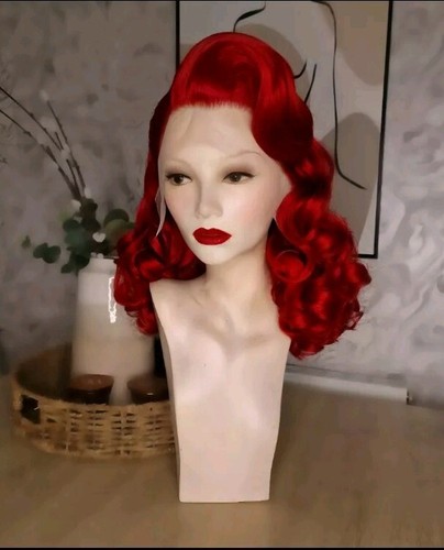 Vintage red drag queen - red,