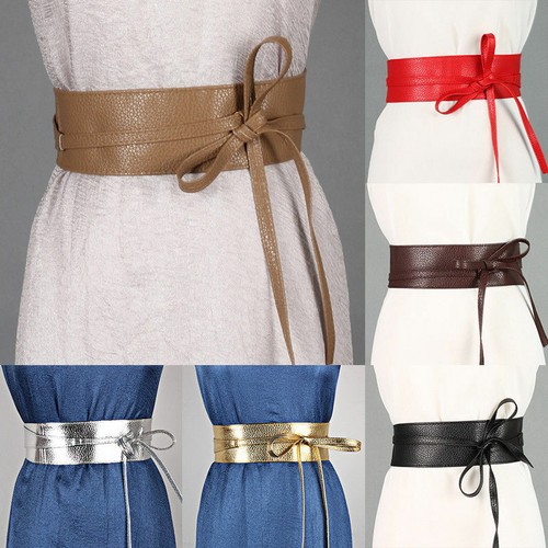 Womens belt leather waist - pu,