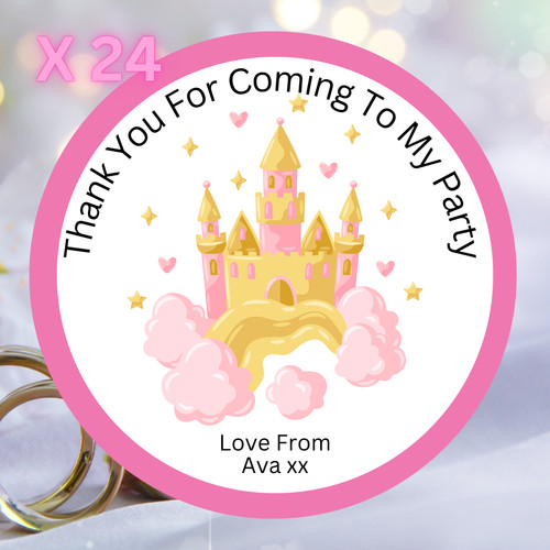 Princess castle personalised - castle,