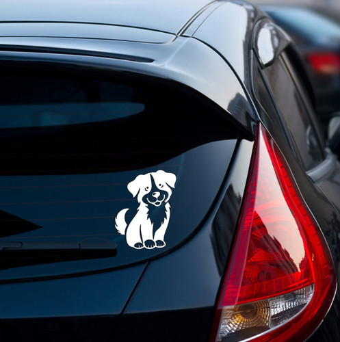 Dog car stickers decals - stickers,