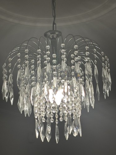 Pair pretty chandeliers - pair, of