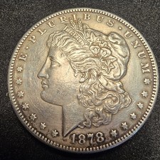1878 Morgan Silver Dollar (.900) -S San Francisco