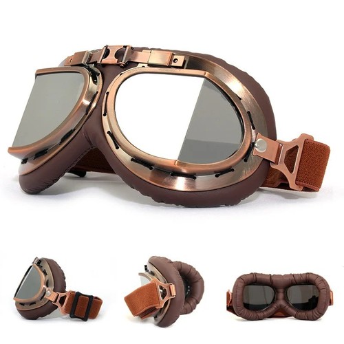 Vintage leather motorcycle - vintage,