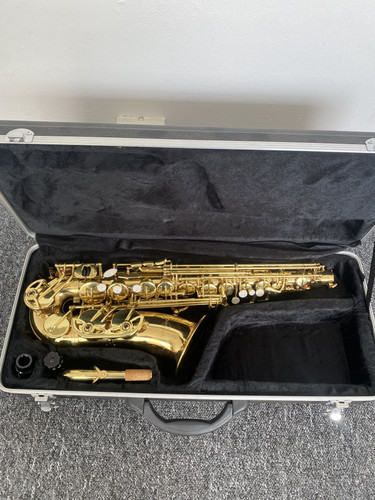 Gear4music alto gold - alto, saxophone
