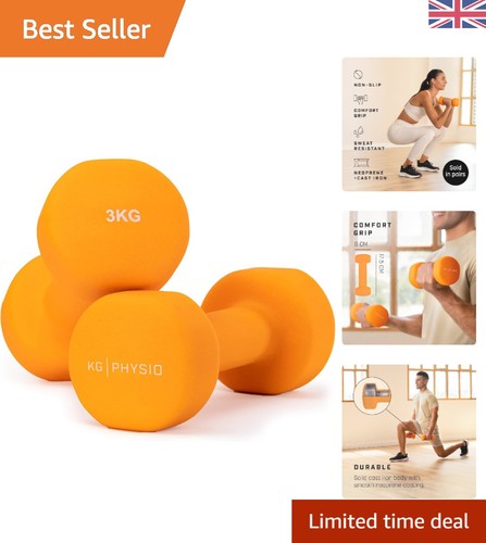 Neoprene coated 10kg - neoprene-coated, 1-10kg