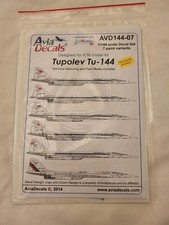 Avia Decals Tupolev Tu-144 for