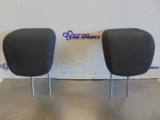 Ford Fiesta Head Rests MK7 08-12 Grey Cloth Headrests Pair Of Rear Back x 2