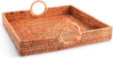 Classic Wicker Square Tray -