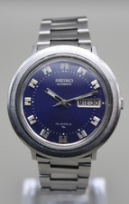 Seiko UFO Automatic Vintage Blue Watch Ref. 7006-8070 - Serviced good condition