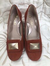 Van Dal Shoes Suede Court Sz