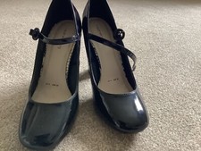 Red Herring Black heeled shoes