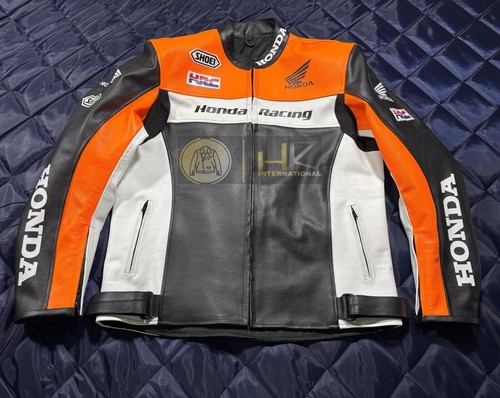 Honda racing motorbike leather - honda,