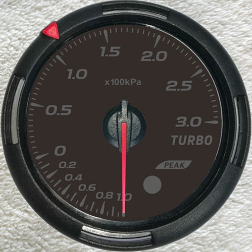 60mm black turbocharger with - 60mm,
