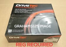 BRAKE DISCS X2 326mm REAR FITS DAIMLER JAGUAR XJ SUPER EIGHT DRIVETEC DM4202