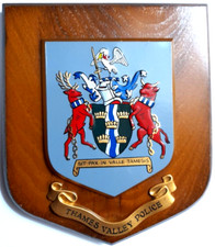 Thames Valley Police Mess Plaque or Shield Beautifully Hand Restored