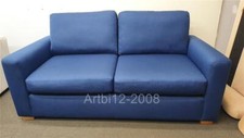 JOHN LEWIS OLIVER MEDIUM 2 SEATER SOFA, Karl Flat Weave Navy  (3174)