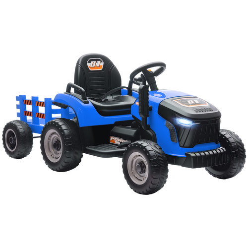 Ride tractor and trailer - on,