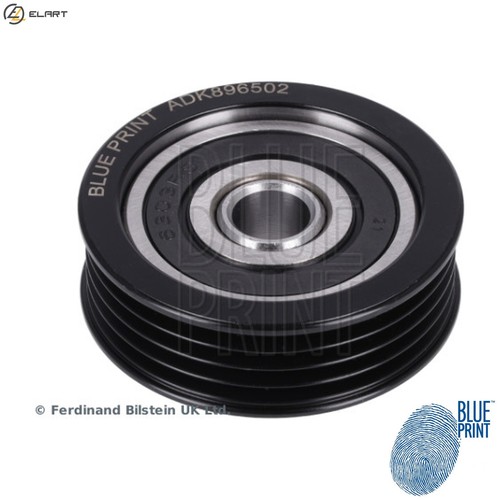 Deflectionguide pulley vribbed - pulley,