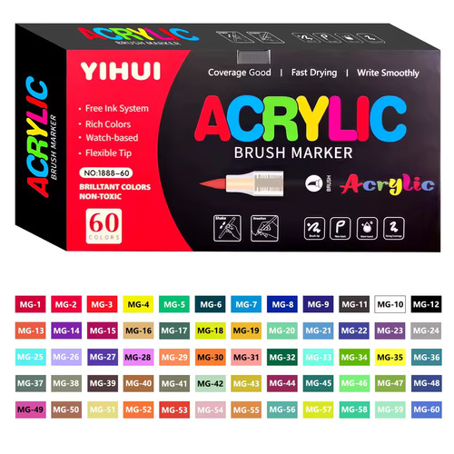 Colors acrylic paint pens - colors,