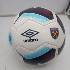 Umbro West Ham United Football Neo Trainer - White/Blue/Burgundy Used Preowned