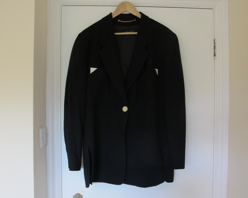Louis feraud black wool - louis,