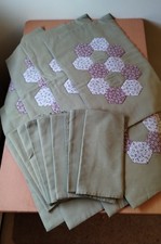 Quilted hand made place mats