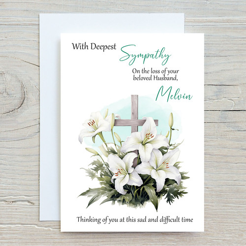 Personalised sympathy - personalised,