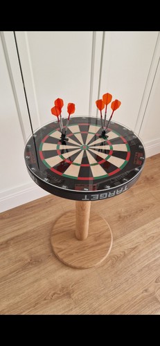 Dartboard table european oak - dartboard,
